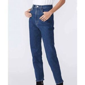 Slvrlake Beatnik Ultra High Waist Ankle Western Hero Wash Jeans NWT Size 30